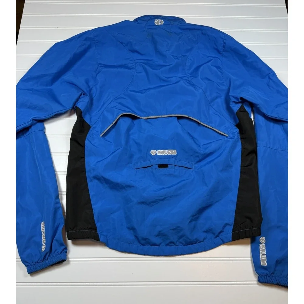 Pearl Izumi Cycling Full Zip‎ Lightweight Jacket Men's Small Blue Used - Picture 3 of 7